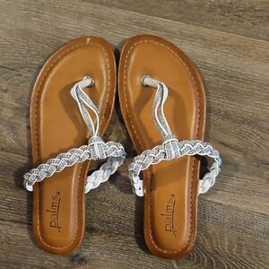 Palms Women's White Sandals